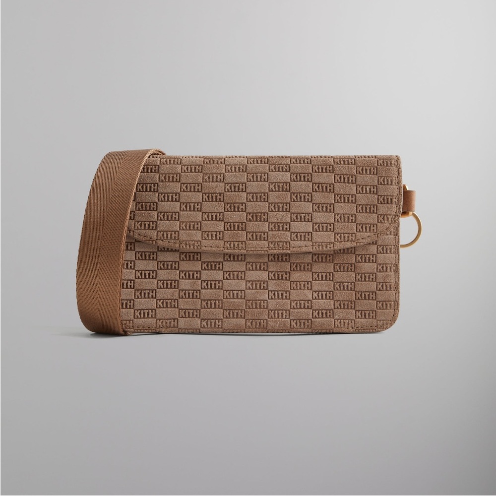 Kith Monogram Tan Crossbody Bag